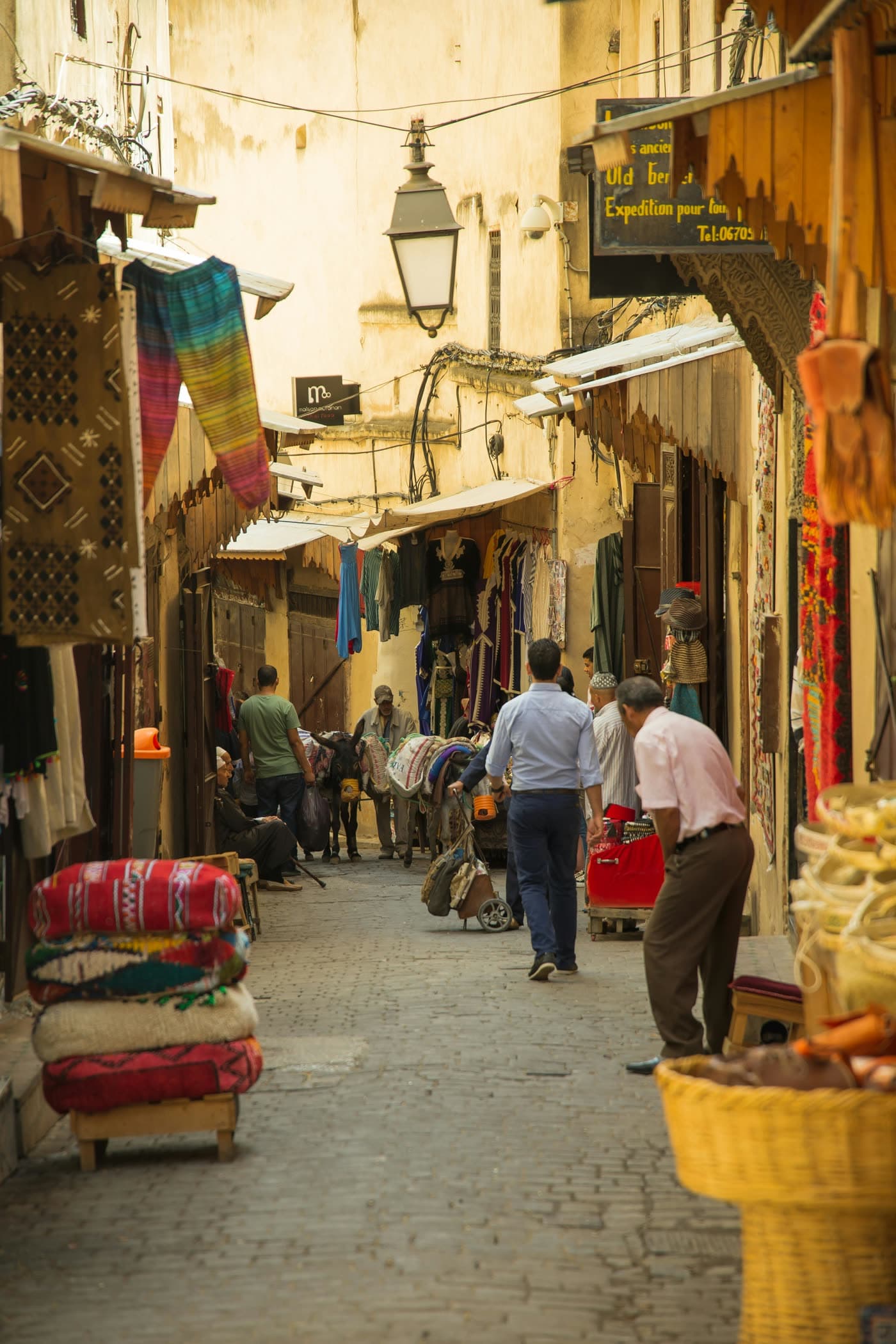 Ruelles de la médina de Marrakech