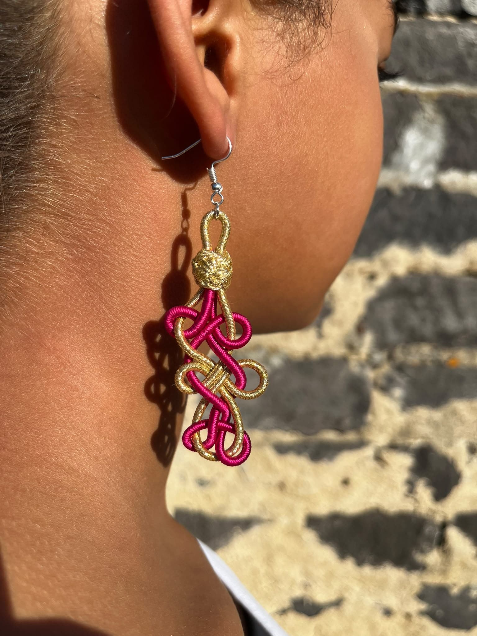 Boucle d'oreille Aya — vue 2