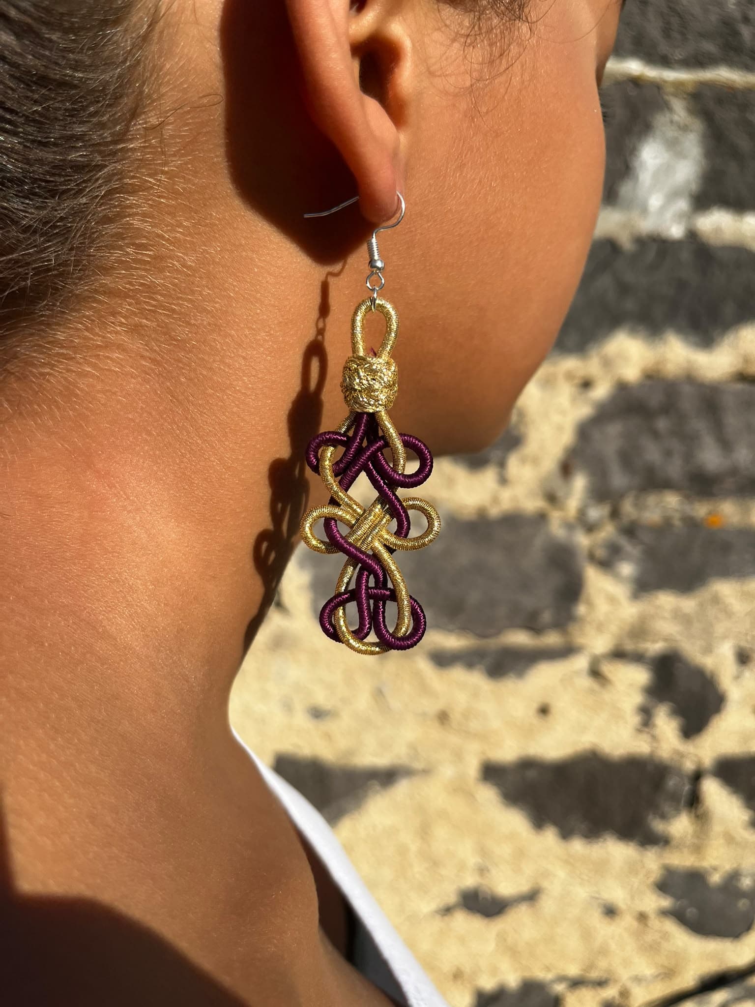 Boucle d'oreille Aya — vue 7