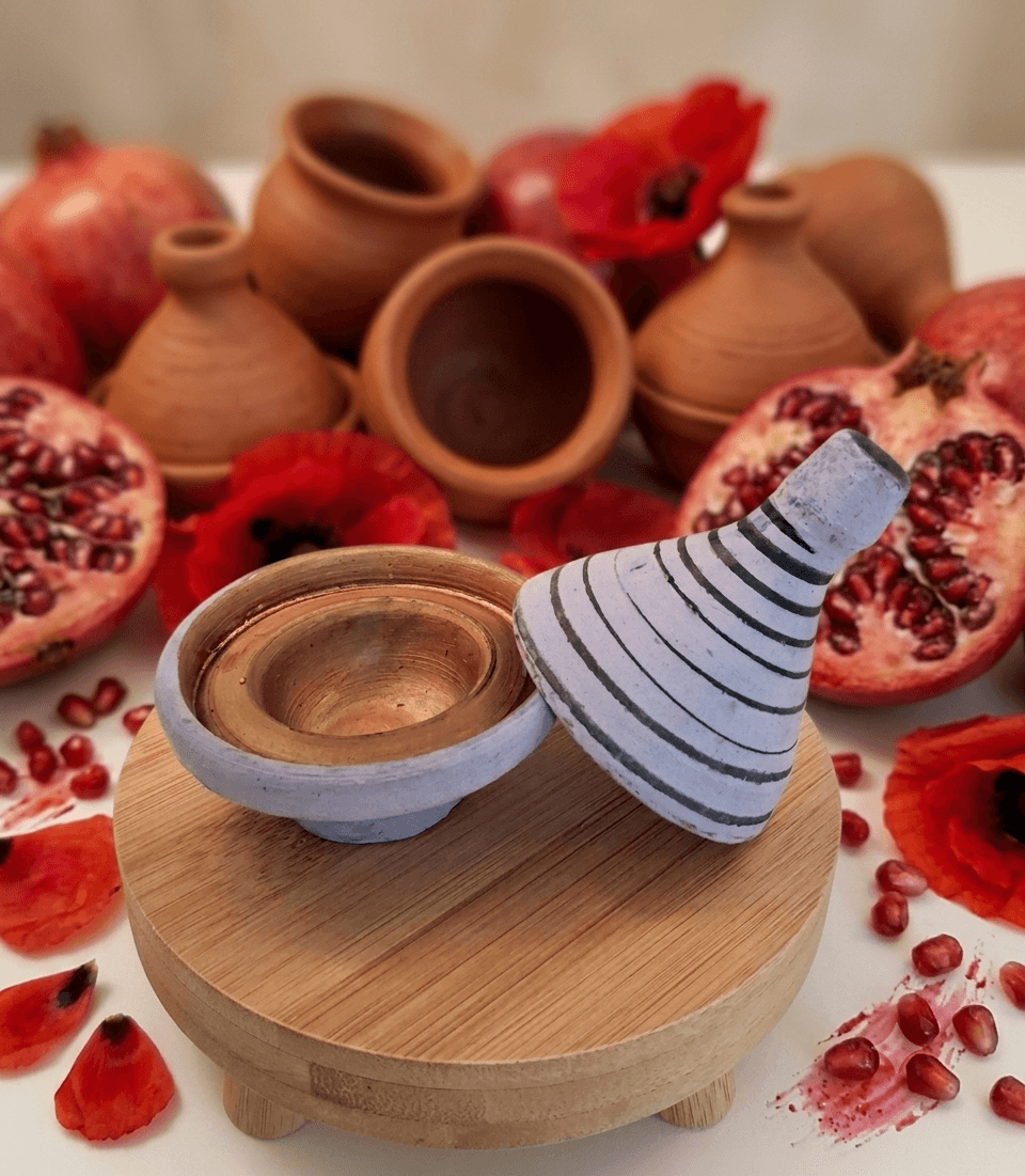 Tagine rouge à lèvre marocain Aker fassi