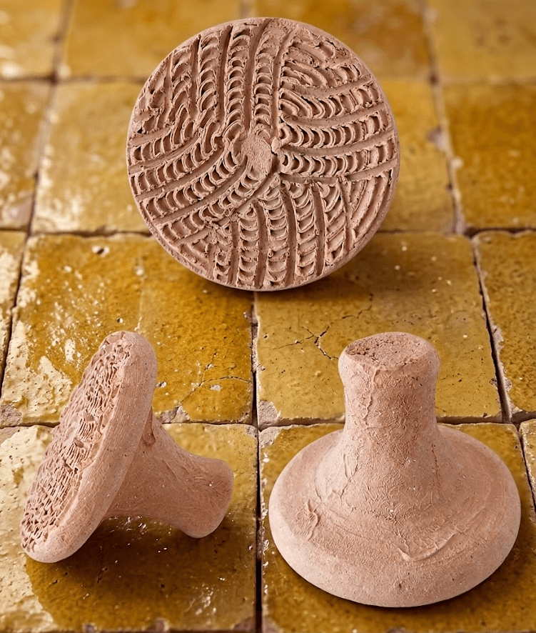 Pierre ponce exfoliante en terre cuite