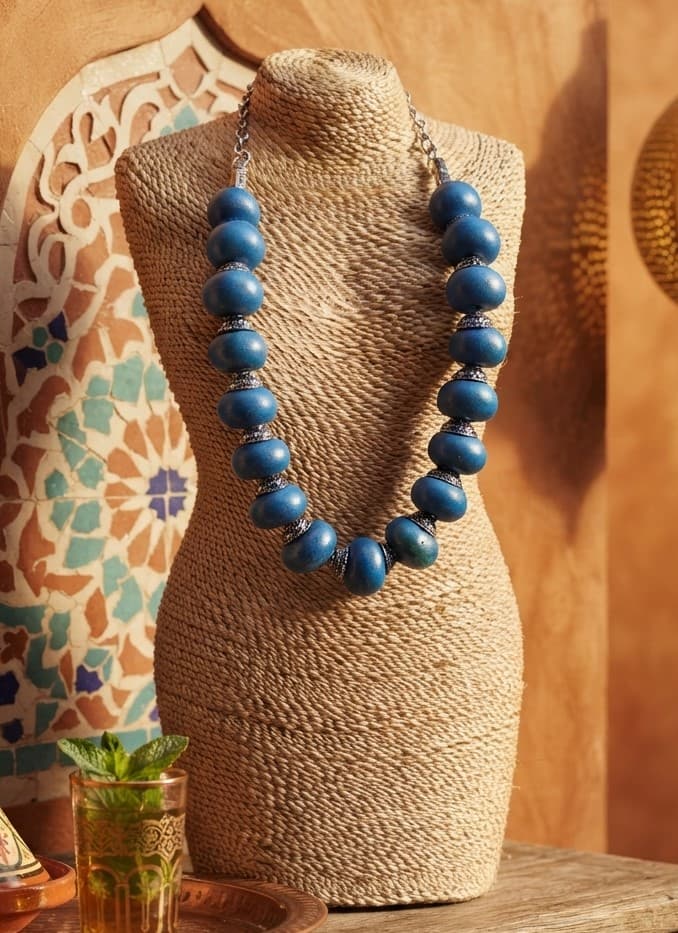 Collier Tiziri Azur